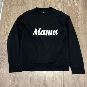 Brunette the Label “Mama” crewneck in XS/S